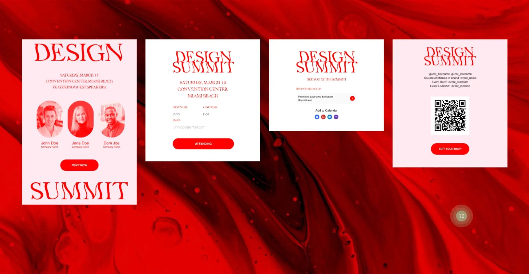 Design Summit - zkipster email template