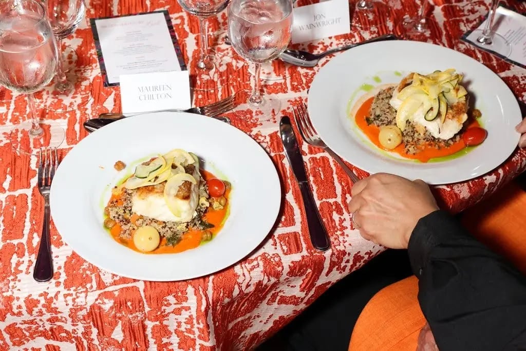 Dinner at The New York Botanical Garden Conservatory Ball