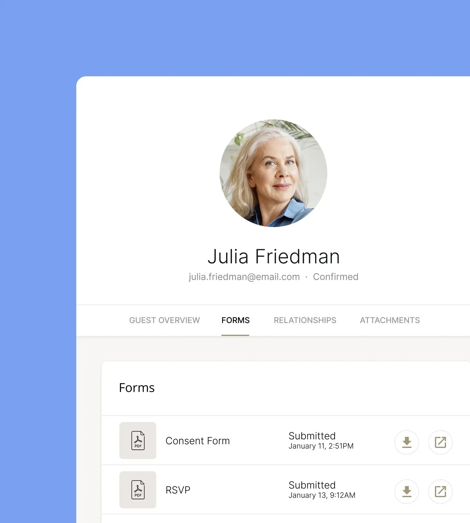 information ready to accessy