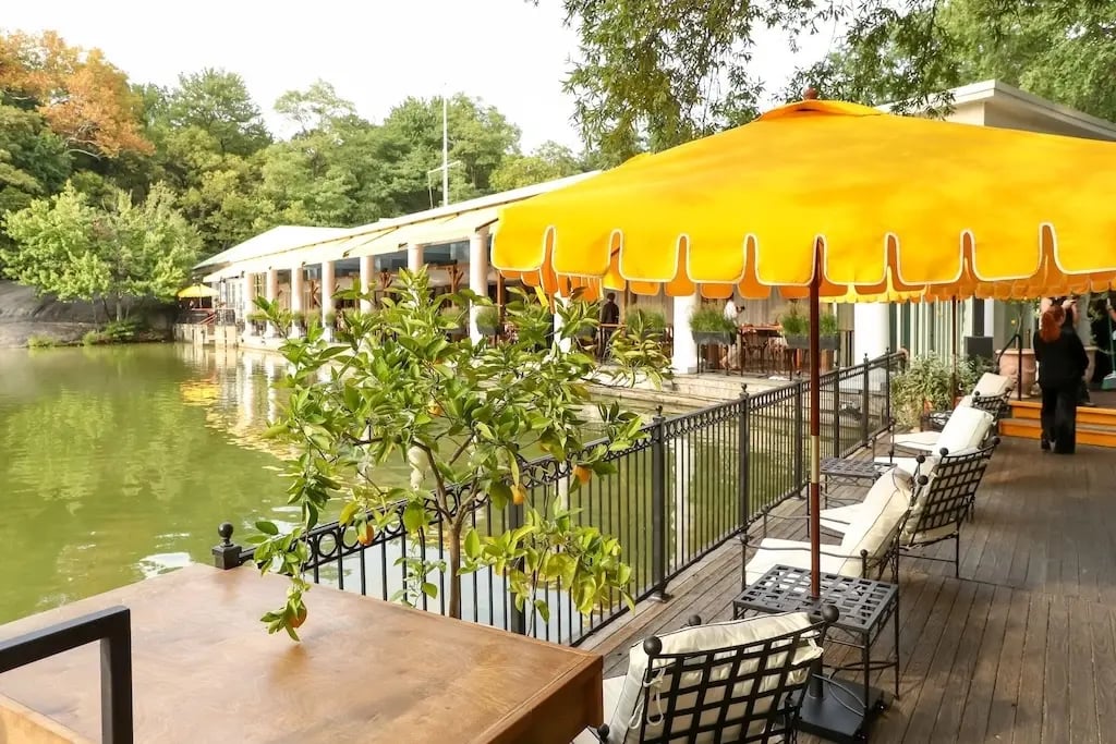Veuve Clicquot x Simon Porte Jacquemus Central Park Boathouse Event