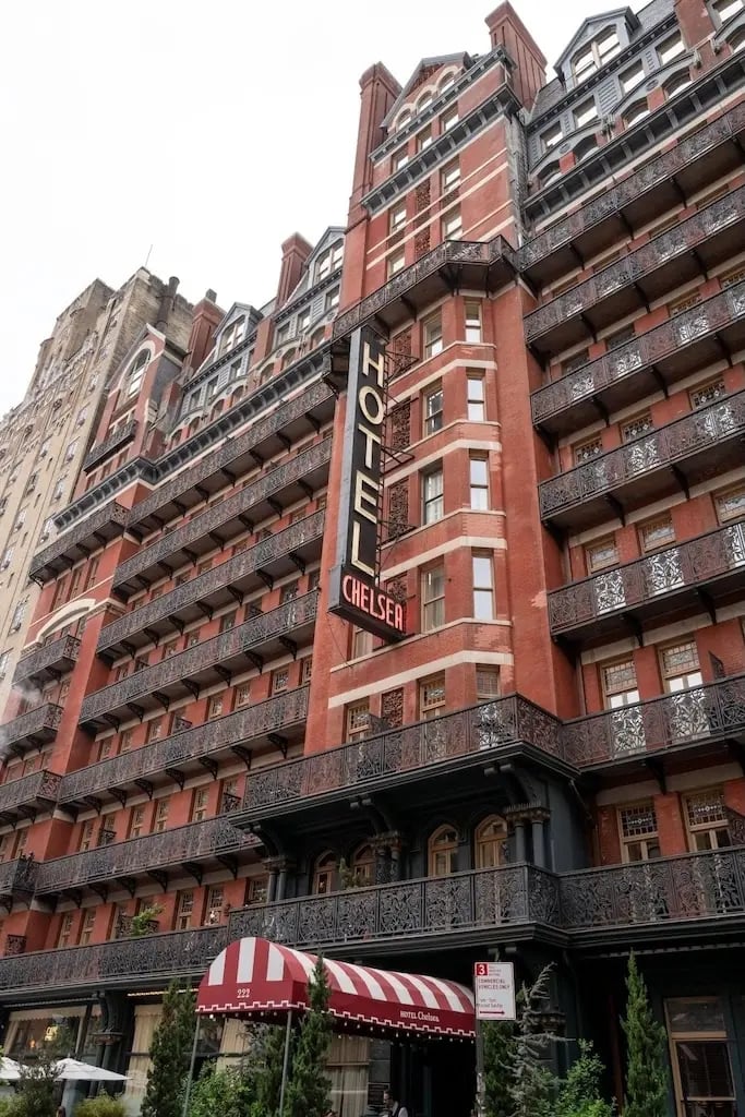 The Hotel Chelsea, NYC