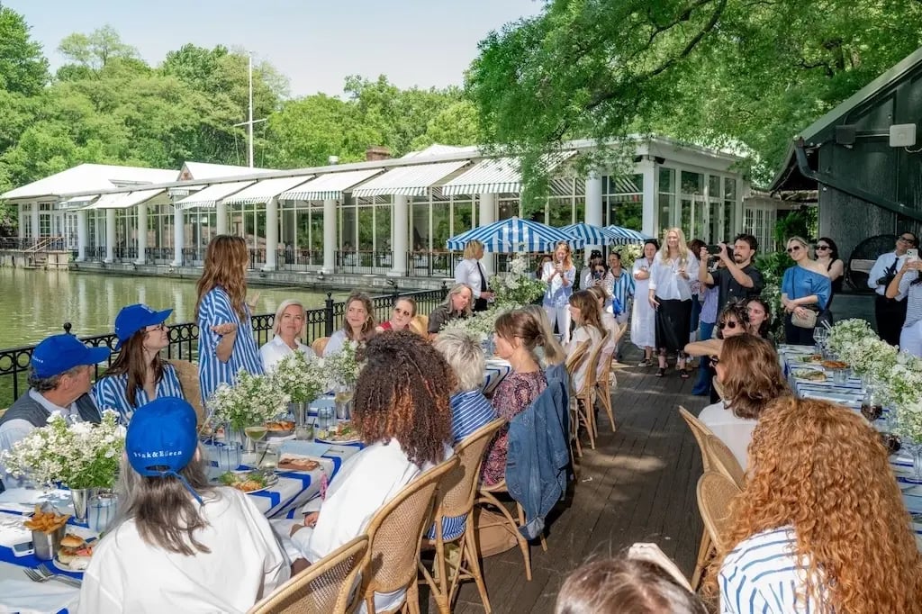 House of Frank & Eileen x Chloe Fineman and Ellen Gunn Event at Central Park Boathouse