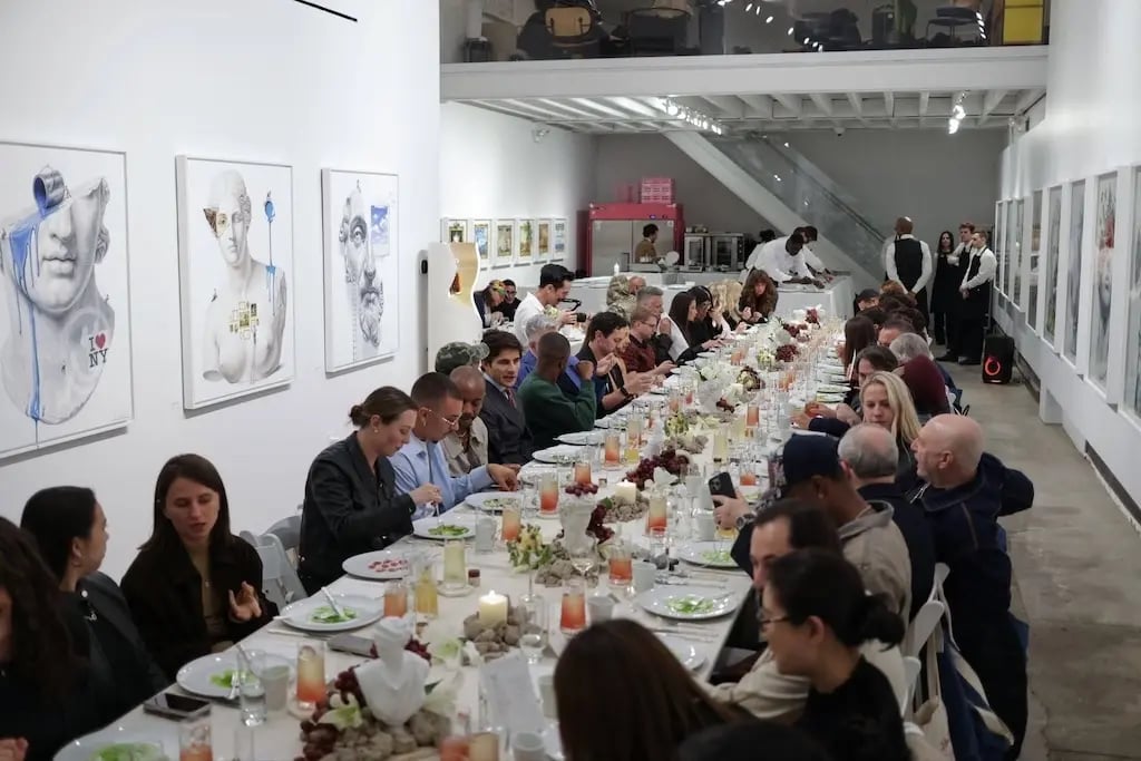 Kozo and CART DEPT Permanent Impermanence Dinner