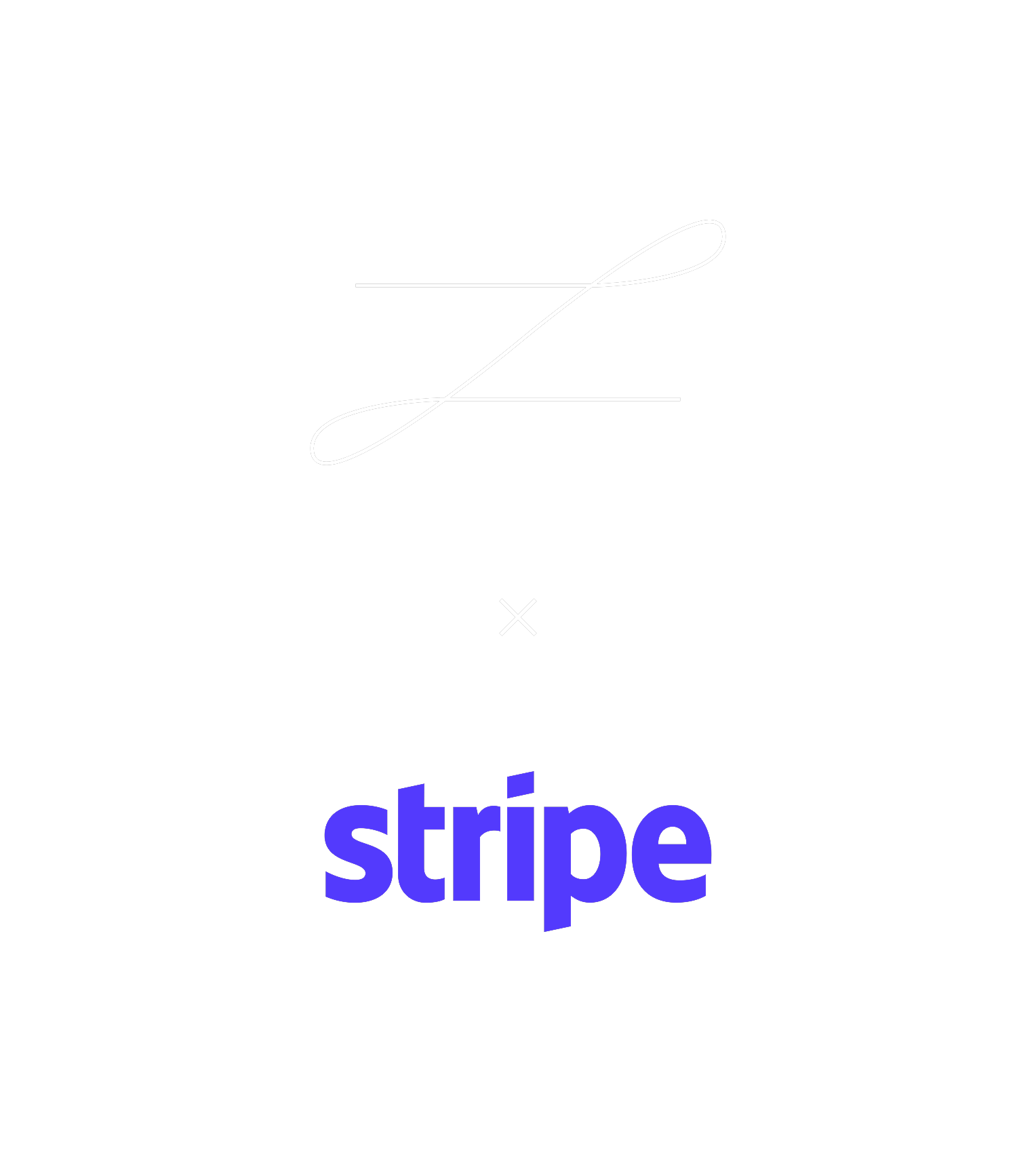 zkipster x Stripe partnership logo
