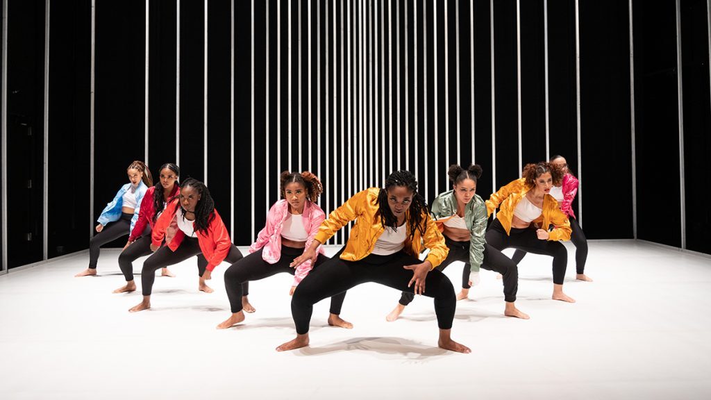 A performance of OONA - Hard to be Soft at the Irish Arts Center