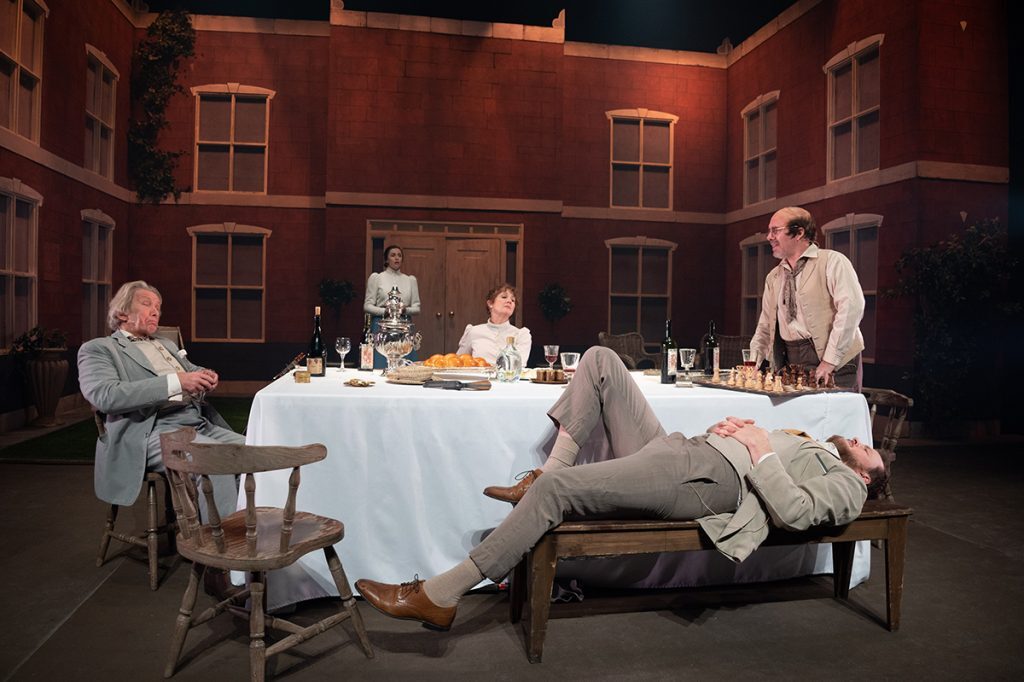 A performance of Chekhov's First Play at the Irish Arts Center