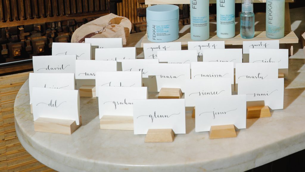 Escort cards