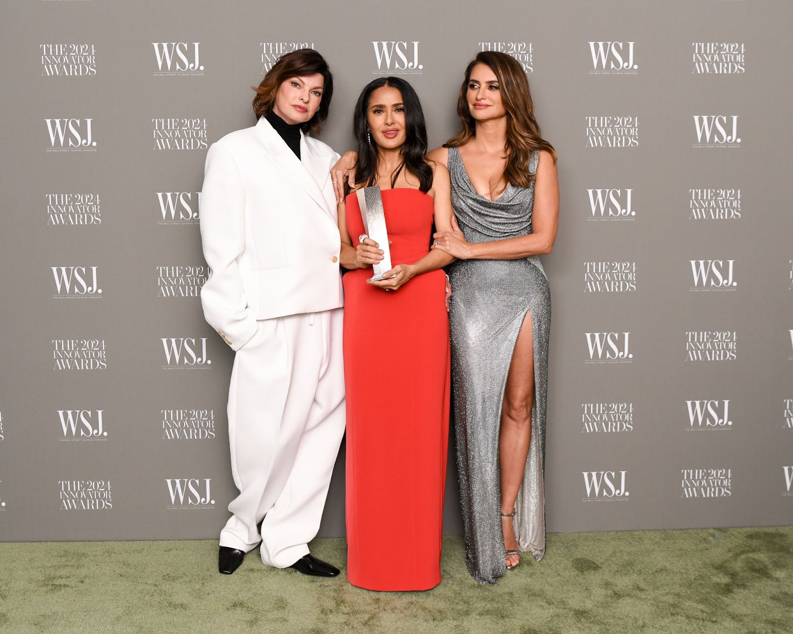 Linda Evangelista, Salma Hayek, Penélope Cruz at the WSJ Magazine 2024 Innovator Awards