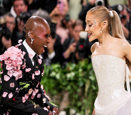Met Gala 2024 1 Cynthia Erivo Ariana Grande
