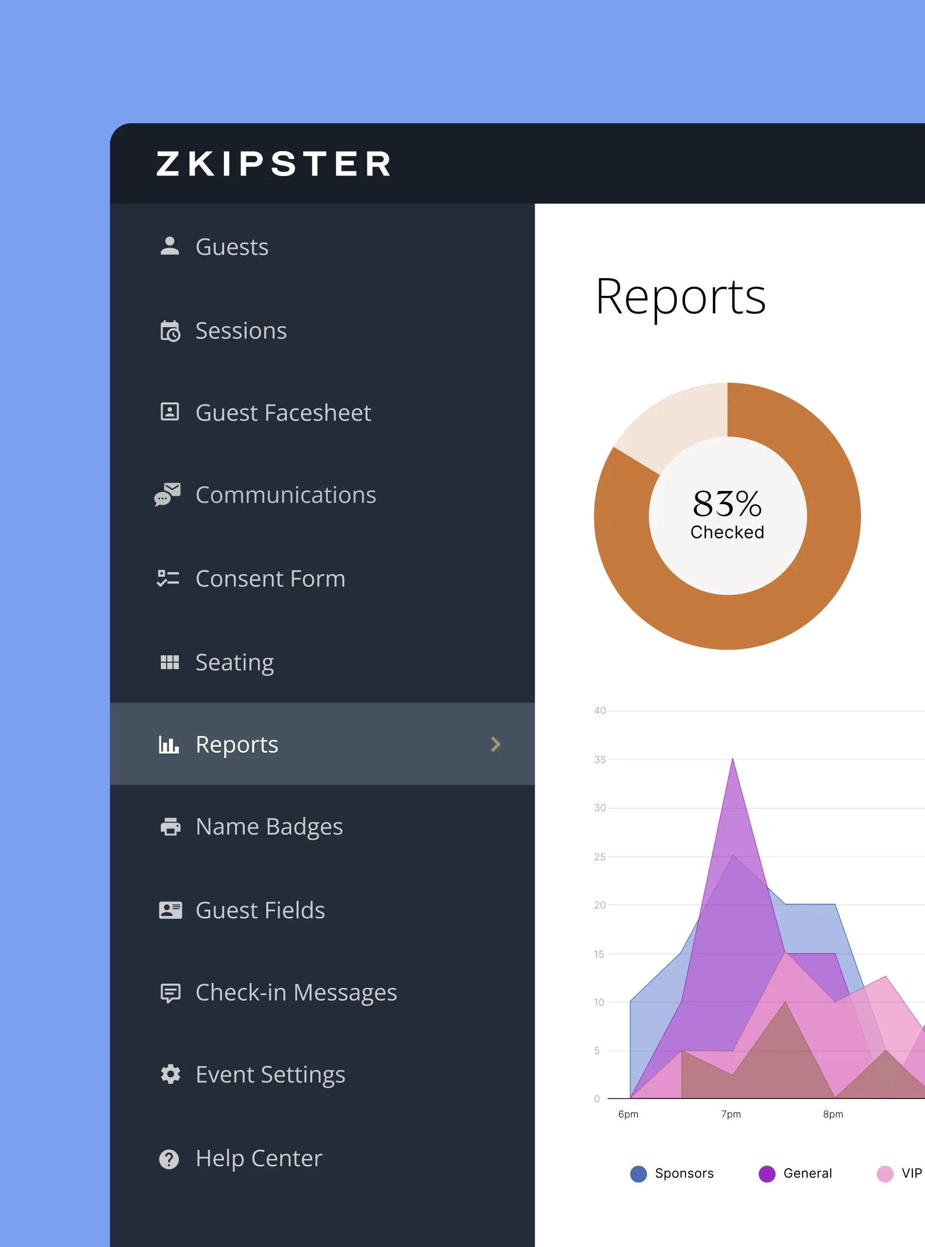 Premier event attendance tracking software | zkipster